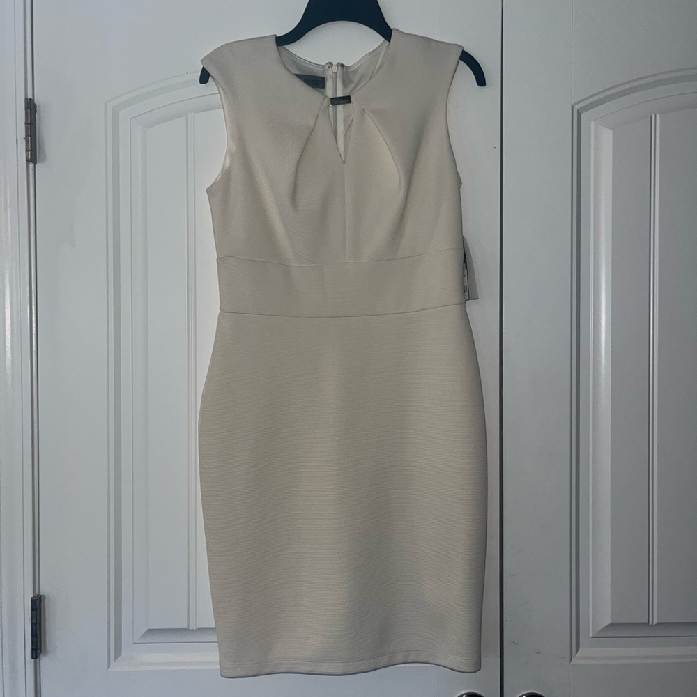Donna Ricco Ivory Dress